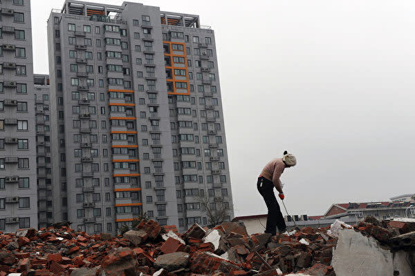 중국의 한 아파트 건설 현장. | Getty Images