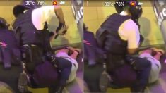 제압당한 시위 참가자 손목 골절시킨 경찰 ‘과잉진압’ 논란 (영상)