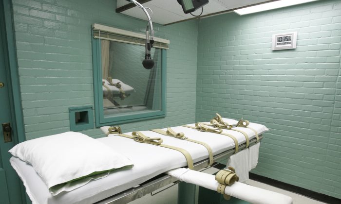 미국 텍사스 헌츠빌의 약물주사 방식 사형집행실 | Pat Sullivan/File Photo via AP