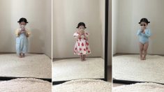 어린이집 가기 전 ‘거울셀카’ 찍어 올렸다가 SNS스타 된 4살 키즈모델