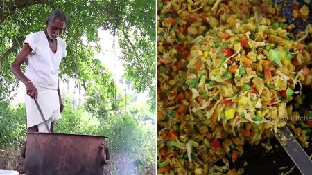 한 번에 ‘100인분씩’ 만드는 인도 할아버지의 특별한 요리 방송 (영상)