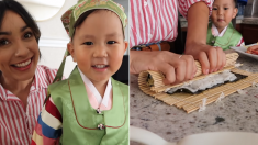 한국 아기 입양한 미국 유튜버는 아들 위해 ‘한식 요리법’을 배웠다