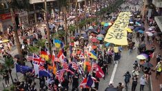 “홍콩은 혼자가 아니다” 세계 65곳서 민주화 시위 지지 집회