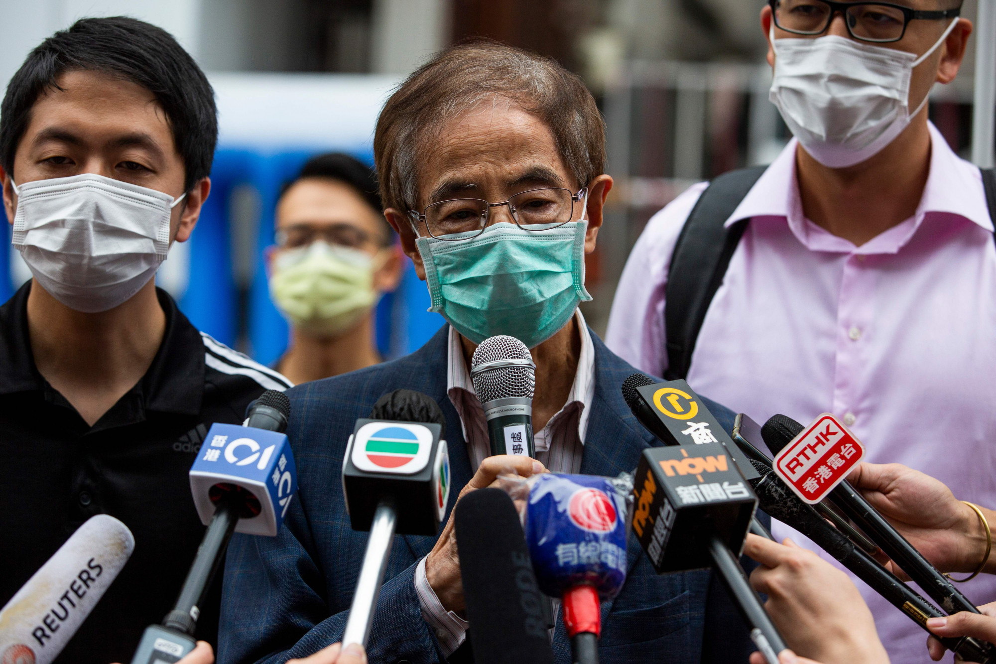 [에포크픽] 홍콩, 바이러스 팬데믹 와중에 민주인사 최대 규모 체포