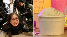 홍콩에서 ‘최루탄 맛 아이스크림’이 인기를 끌고 있다