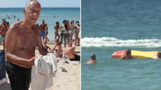 물에 빠진 시민 발견하고 주저 없이 바다에 뛰어든 ’70대’ 포르투갈 대통령
