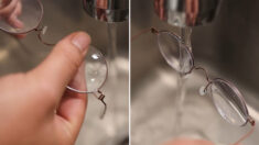 ‘주방세제+흐르는 물’로 세상에서 가장 완벽하게 안경 닦는 방법