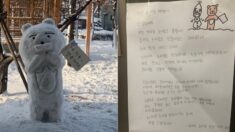 눈사람 보고 위로받은 아이의 감사 편지가 쏘아 올린 ‘인류애’
