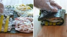‘요린이’도 쉽게 도전할 수 있는 요즘 유행하는 ‘접는 김밥’ 클라스