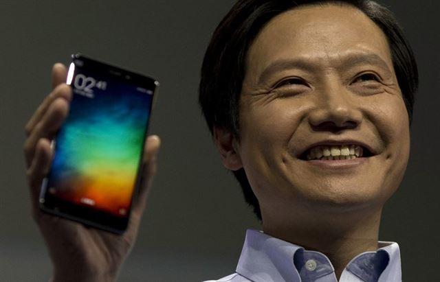 중국 휴대폰 제조업체 샤오미의 레이쥔 최고경영자(CEO) | AP=연합뉴스