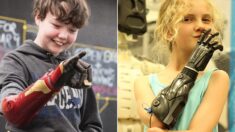 사고로 팔 잃은 아이들을 ‘영웅’으로 만들어주는 아동용 의수