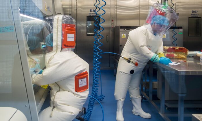 중국 후베이성 우한의 P4 실험실. | Johannes Eisele/AFP via Getty Images