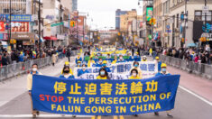 “중국 정권은 무관심을 먹고 자란다” 美 파룬궁, 뉴욕 퍼레이드