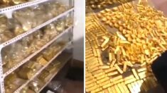 “빈센조인 줄” 중국 공무원 저택에서 46조원 금괴가 발견됐다