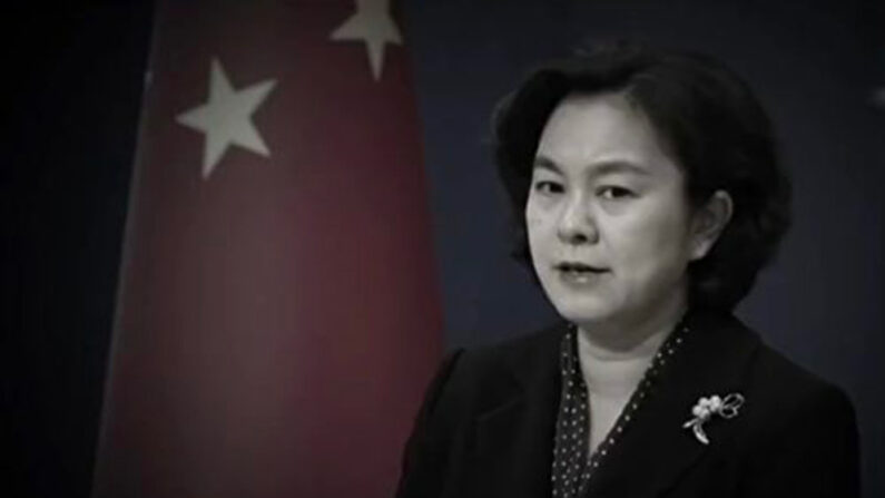 화춘잉 중국 외교부 대변인 | NTD 화면 캡처