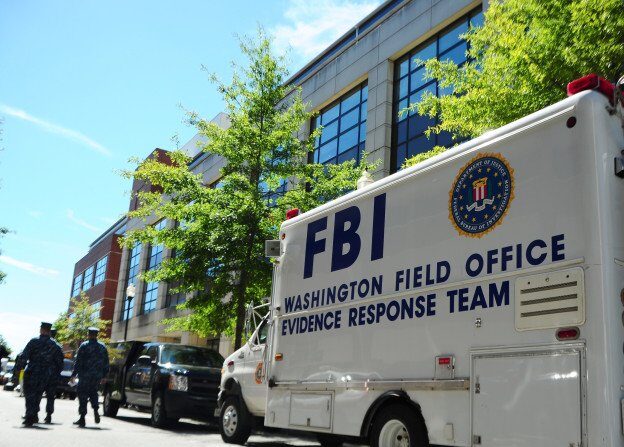 미국 FBI 현장 지휘 차량 | AP/연합