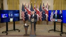 미·영·호주 정상, 안보협력체 발족에 “인도태평양 안정 도움”