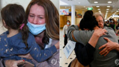 국경 봉쇄 풀려 공항에서 ‘600일’만에 가족 상봉하는 호주 사람들