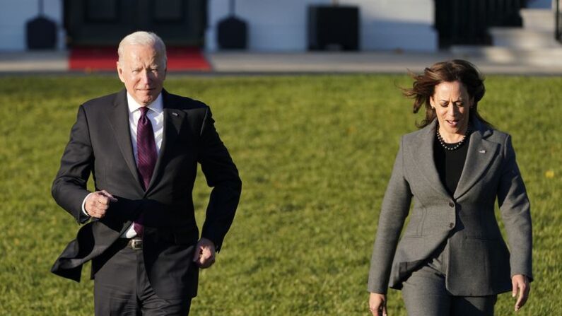 조 바이든 미국 대통령과 카멀라 해리스 부통령 | Susan Walsh/AP