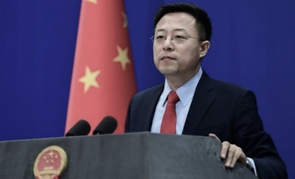 자오리젠 중국 외교부 대변인 | 연합뉴스
