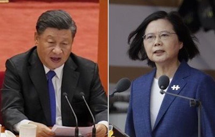시진핑 중국 국가주석(좌), 차이잉원 대만 총통 | AP/연합