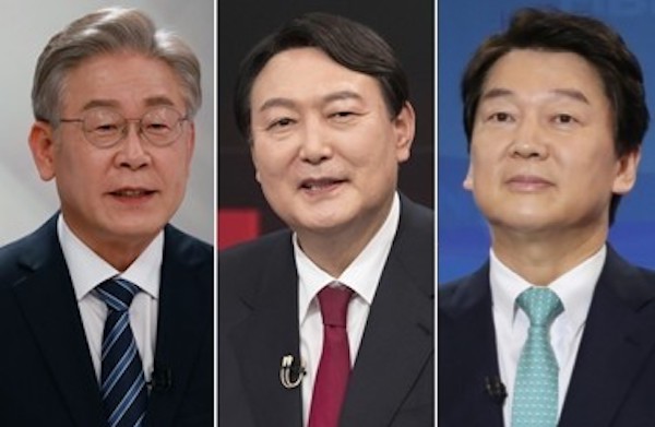 이재명, 윤석열, 안철수(왼쪽부터) | 연합뉴스
