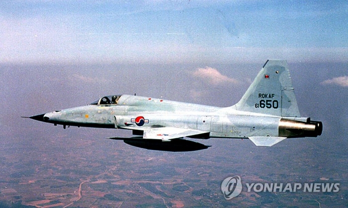 공군 F-5E 전투기 | 연합뉴스