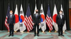 한미일 외교장관 회담…“北 미사일 규탄·대화 촉구” 공동성명