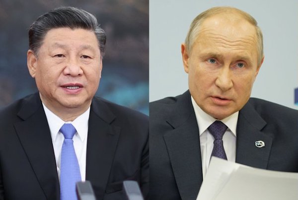 시진핑 중국 공산당 총서기(좌), 블라디미르 푸틴 러시아 대통령(우) | 연합뉴스