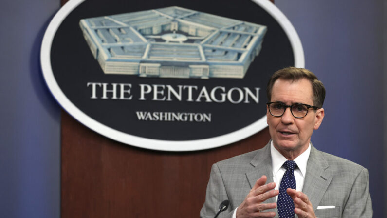 존 커비 미 국방부 대변인 | Alex Wong/Getty Images