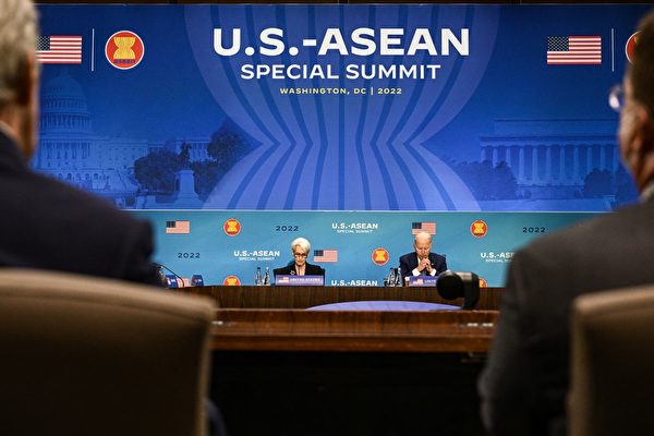 조 바이든 미국 대통령이 13일 미-아세안 특별정상회의에 참석했다. | Brendan SMIALOWSKI/AFP=연합