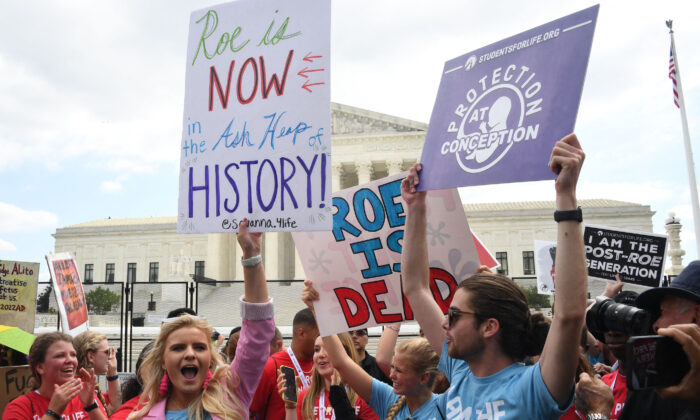 美 대법원, 낙태 허용한 판례 폐기...“헌법상 권리 아니다"