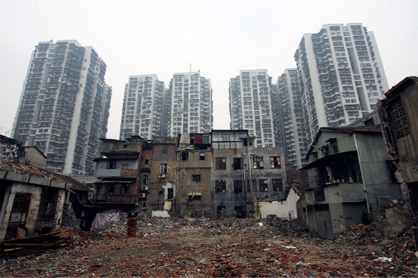 중국에서 새로운 부동산 프로젝트를 위해 철거된 주거 지역. (기사 내용과 관련 없는 사진) | Cancan Chu/Getty Images 