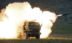 미국이 우크라이나에 제공한 고화력 무기인 고속 기동 포병 로켓 시스템(HIMARS·하이마스). | AP =연합뉴스
