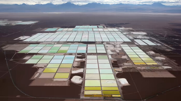 칠레 아타카마사막의 리튬 광산 일대. | 로이터=연합뉴스