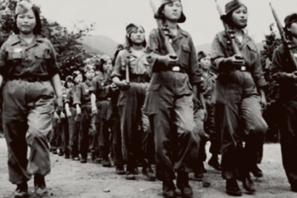 6.25전쟁 당시 참전한 여성학도의용군 (출처 : 국가보훈처)