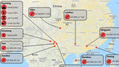 美, 中로켓군 기지 위치 전격공개…“中공산당 향한 경고”