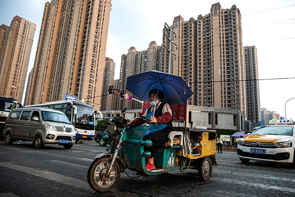 중국 우한에 있는 헝다 그룹 아파트 단지 | Getty Images