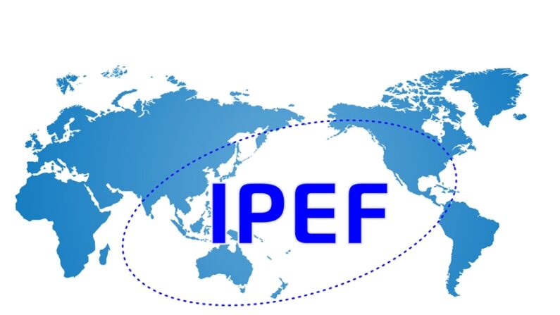 IPEF. | vector illustration.
