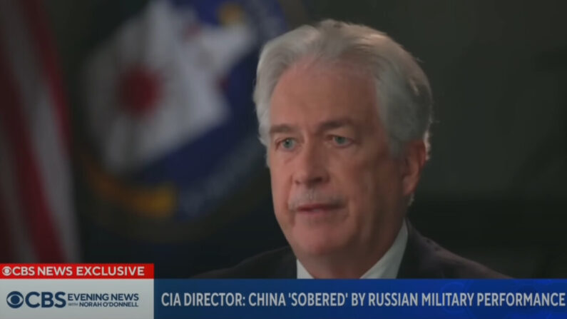 윌리엄 번스 미국 중앙정보국(CIA) 국장. | CBS 화면 캡처.