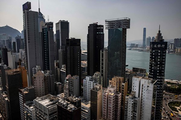 2022.09.15 홍콩의 빌딩들 | ISAAC LAWRENCE/AFP via Getty Images
