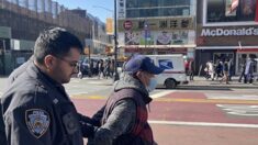 美 경찰, 뉴욕서 파룬궁 수련자 공격한 중국계 남성 체포