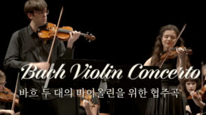 [영상] 바흐 두 대의 바이올린을 위한 협주곡