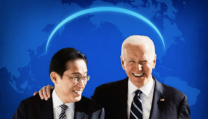 기시다 후미오 일본 총리(왼쪽)와 조 바이든 미국 대통령 | 로이터=연합