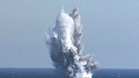 北, 또 ‘수중 핵어뢰’ 폭파 시험…“71시간 잠항 후 수중기폭” 주장