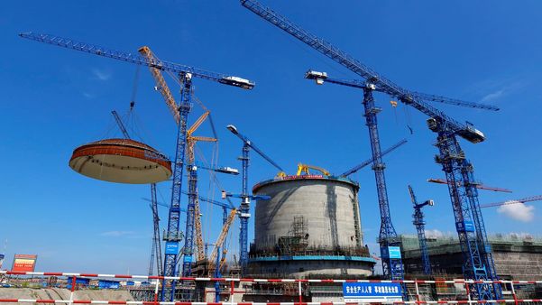 중국, 원전 급속 확대...건설 중 원자로 동부연안 집중