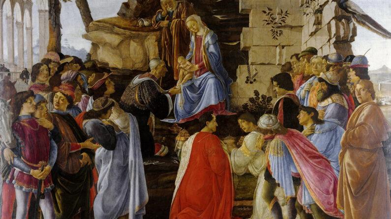 ‘동방박사의 경배’, 산드로 보티첼리, 1475-1476년 경