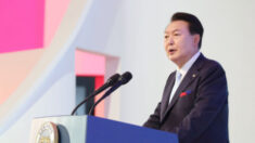 尹 “민주·인권·진보로 위장한 공산세력에 속거나 굴복해선 안돼”