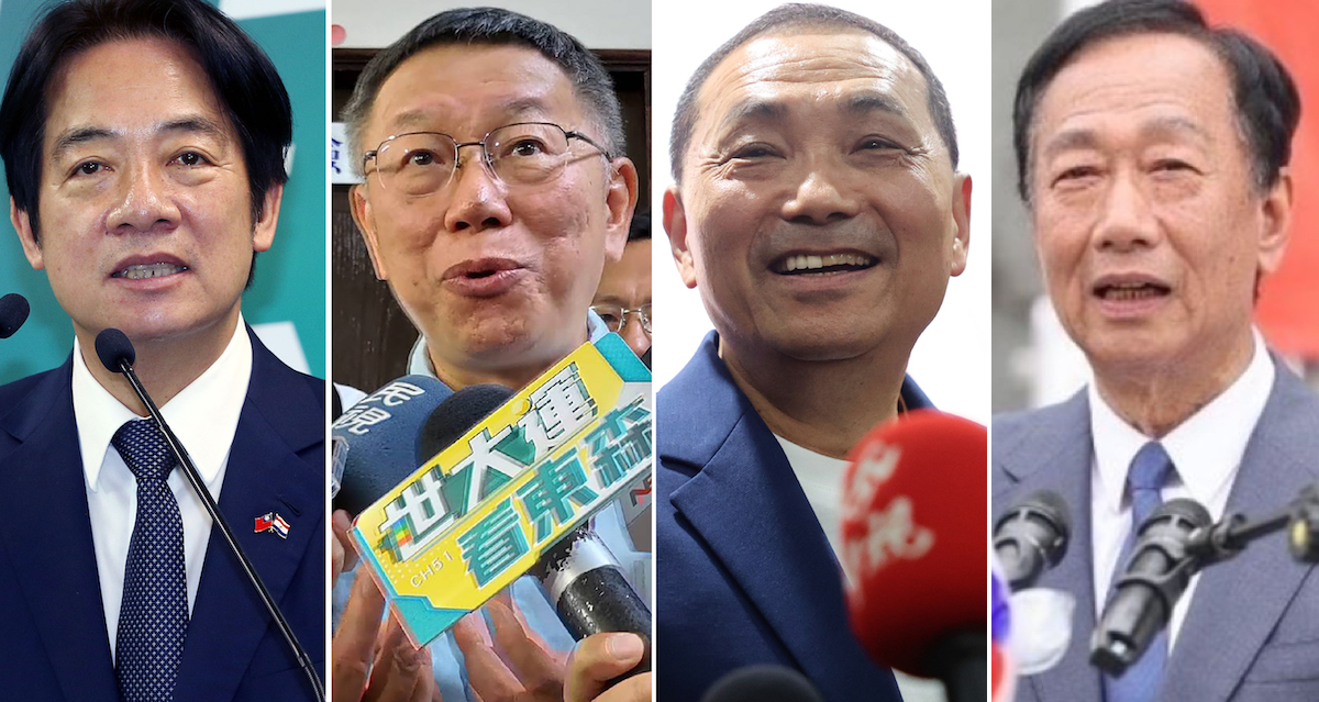 폭스콘 창업자 뛰어든 내년 1월 대만 총통선거 '혼전 양상'
