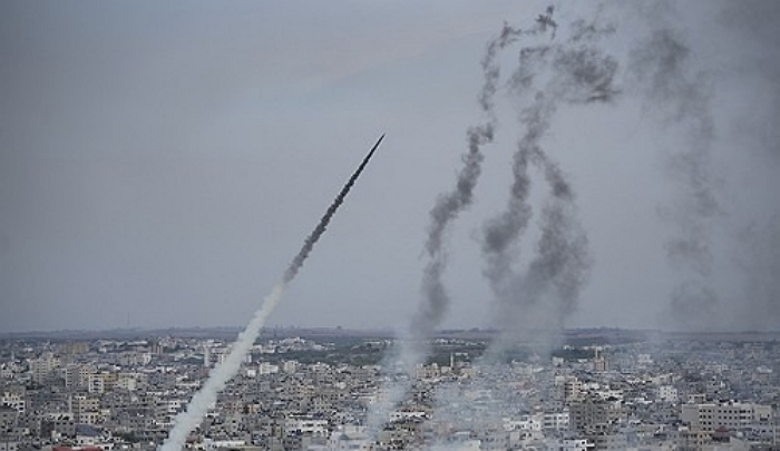 하마스, 이스라엘 향해 로켓 발사｜연합뉴스
